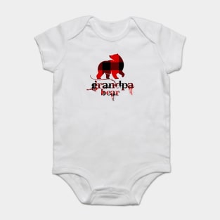 Grandpa bear Baby Bodysuit